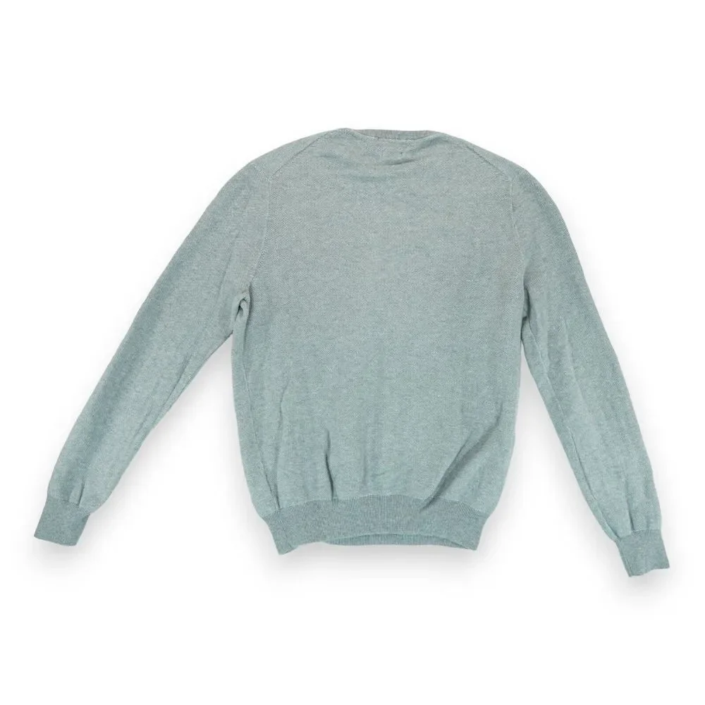 Polo Ralph Lauren Sweater Mens S Gray‎ CrewNeck Pullover Sweatshirt Pima Cotton